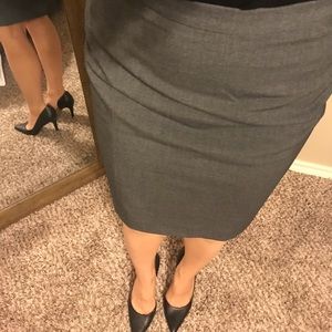 Gianna Bini Pencil Skirt Gray Size 0 NWOT